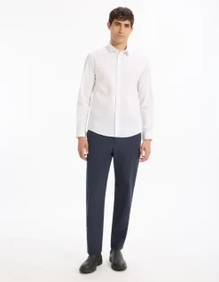 Celio Chemise regular en coton stretch -^Homme Chemises|Chemises Habillées
