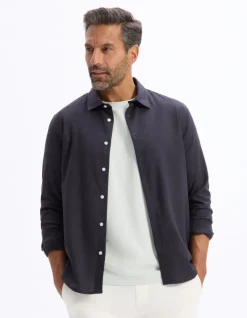 Celio Chemise regular en coton viscose -^Homme Chemises