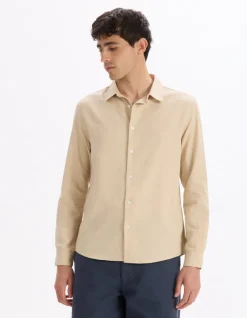 Celio Chemise regular en coton viscose -^Homme Chemises