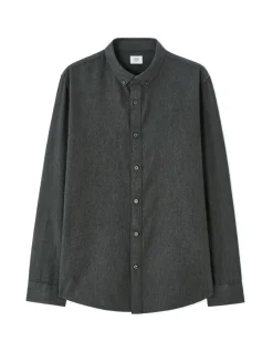 Celio Chemise regular en flanelle - vert foncé^Homme Chemises