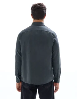 Celio Chemise regular en flanelle - vert foncé^Homme Chemises
