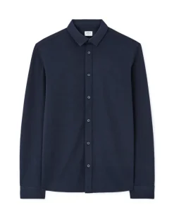 Celio Chemise regular en jersey - marine^Homme Chemises