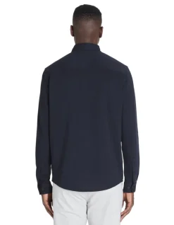 Celio Chemise regular en jersey - marine^Homme Chemises