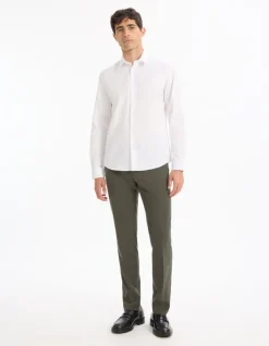 Celio Chemise regular en oxford royal -^Homme Chemises|Chemises Habillées