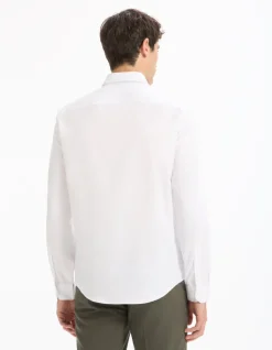 Celio Chemise regular en oxford royal -^Homme Chemises|Chemises Habillées