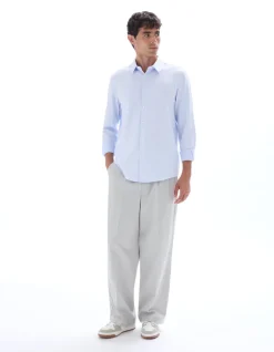 Celio Chemise regular nid d'abeille 100% coton -^Homme Chemises