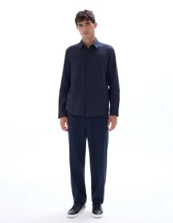 Celio Chemise regular nid d'abeille 100% coton -^Homme Chemises