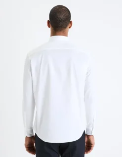 Celio Chemise regular popeline 100% coton -^Homme Chemises|Chemises Habillées