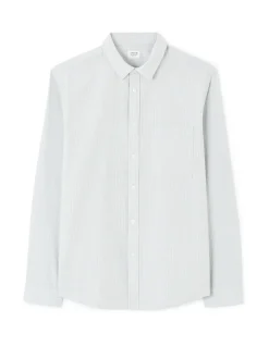 Celio Chemise regular rayée 100% coton - vert^Homme Chemises