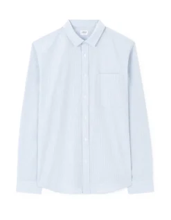 Celio Chemise regular rayée 100% coton - bleu^Homme Chemises