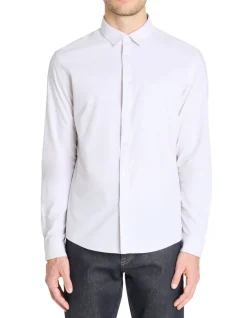 Celio Chemise regular rayée 100% coton - beige^Homme Chemises