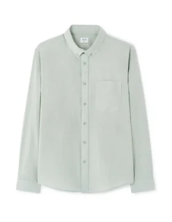 Celio Chemise regular slub 100% coton - kaki^Homme Chemises