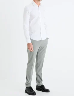 Celio Chemise slim 100% coton popeline -^Homme Chemises|Chemises Habillées