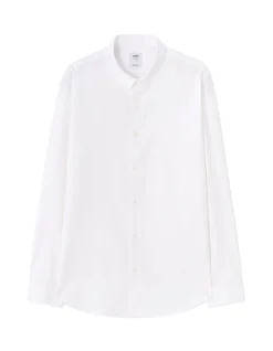 Celio Chemise slim dobby 100% coton -^Homme Chemises|Chemises Blanches