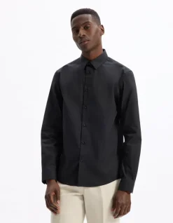 Celio Chemise slim en coton stretch -^Homme Chemises|Chemises Habillées
