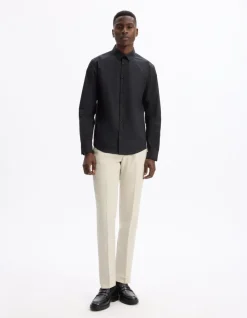 Celio Chemise slim en coton stretch -^Homme Chemises|Chemises Habillées
