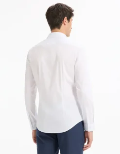 Celio Chemise slim en coton stretch -^Homme Chemises|Cérémonie