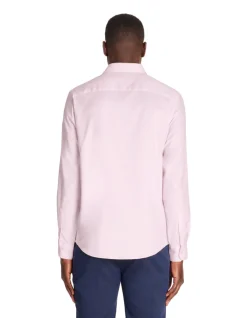 Celio Chemise slim en oxford royal -^Homme Chemises|Chemises Habillées