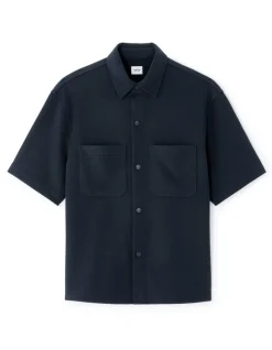 Celio Chemisette large - marine^Homme Chemises Manches Courtes|Chemises