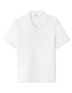 Celio Chemisette regular 100% coton texturé - beige^Homme Chemises Manches Courtes|Chemises