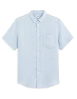 Celio Chemisette regular 100% lin -^Homme Chemises Manches Courtes|Chemises