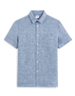 Celio Chemisette regular 100% lin -^Homme Chemises Manches Courtes|Chemises