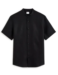 Celio Chemisette regular col mao 100% lin -^Homme Chemises Manches Courtes|Chemises