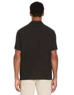 Celio Chemisette regular en gaze de coton -^Homme Chemises Manches Courtes|Chemises