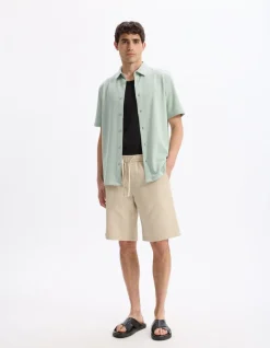 Celio Chemisette regular en jersey -^Homme Chemises Manches Courtes|Chemises