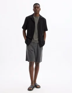 Celio Chemisette regular en jersey uni -^Homme Chemises Manches Courtes|Chemises