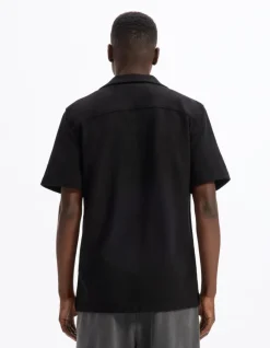 Celio Chemisette regular en jersey uni -^Homme Chemises Manches Courtes|Chemises
