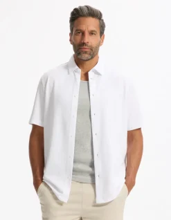 Celio Chemisette regular en jersey -^Homme Chemises Manches Courtes|Chemises