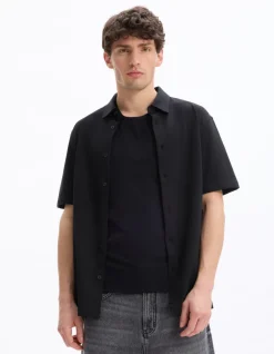 Celio Chemisette regular en jersey -^Homme Chemises Manches Courtes|Chemises