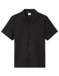 Celio Chemisette regular en lin et coton -^Homme Chemises Manches Courtes|Chemises