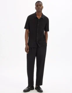 Celio Chemisette regular en maille ajouré -^Homme Chemises Manches Courtes|Chemises