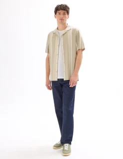 Celio Chemisette regular imprimée 100% viscose -^Homme Chemises Manches Courtes|Chemises