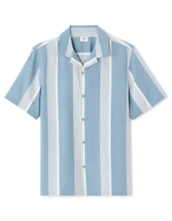 Celio Chemisette regular imprimée 100% viscose -^Homme Chemises Manches Courtes|Chemises