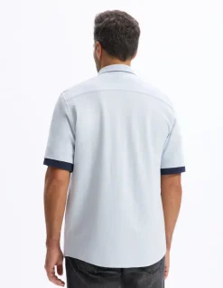 Celio Chemisette regular jersey piqué -^Homme Chemises Manches Courtes|Chemises