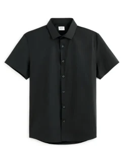 Celio Chemisette slim en coton stretch -^Homme Chemises Manches Courtes|Chemises