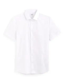 Celio Chemisette slim en coton stretch -^Homme Chemises Manches Courtes|Chemises