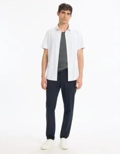 Celio Chemisette slim stretch -^Homme Chemises Manches Courtes|Chemises