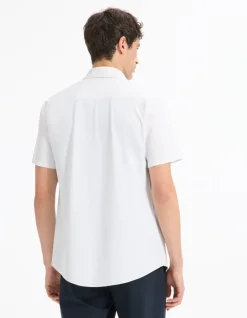 Celio Chemisette slim stretch -^Homme Chemises Manches Courtes|Chemises