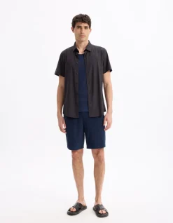 Celio Chemisette slim stretch -^Homme Chemises Manches Courtes|Chemises