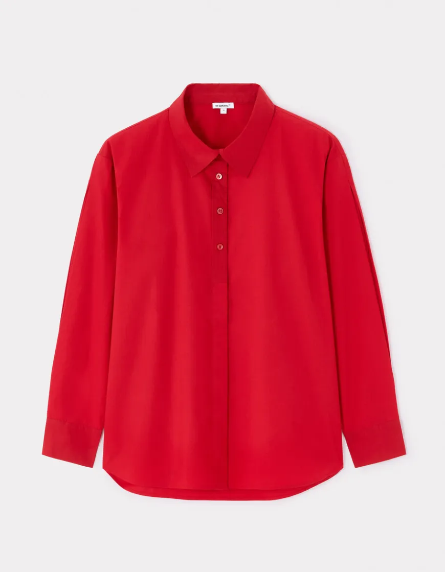 Celio Chemisier en coton -^Femme Les Meilleures Ventes|Chemises & Blouses