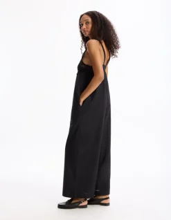 Celio Combinaison fluide crochet sur le top -^Femme Combinaisons|Collection Lin