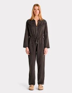 Celio Combinaison zippée avec cordon - gris^Femme Combinaisons