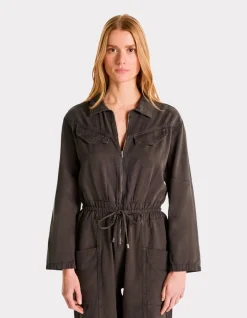 Celio Combinaison zippée avec cordon - gris^Femme Combinaisons