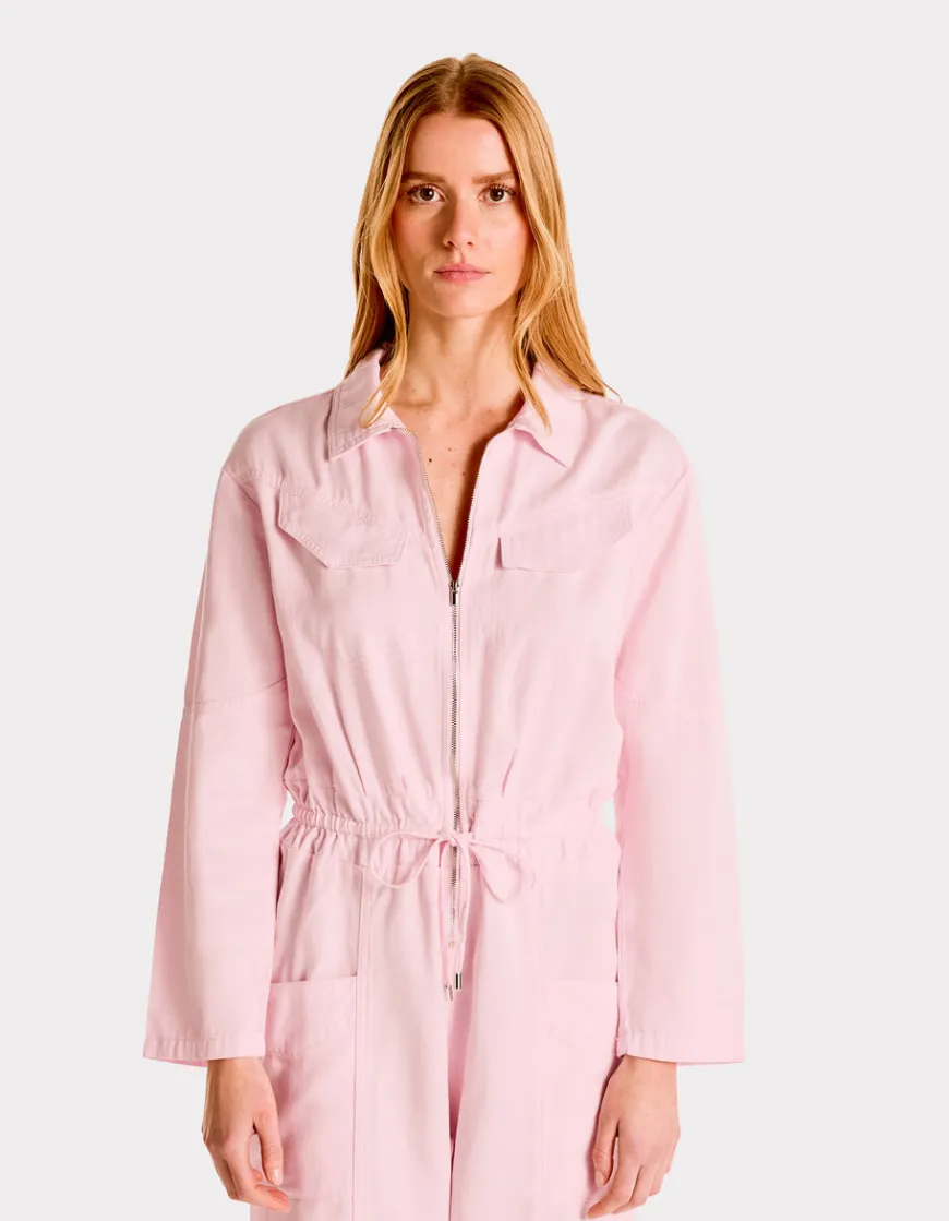 Celio Combinaison zippée avec cordon - rose^Femme Combinaisons