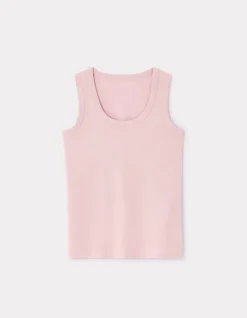 Celio Débardeur coton biologique - rose^Femme Les Essentiels Aux Meilleurs Prix|T-Shirts & Tops