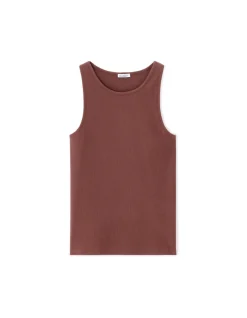 Celio Débardeur côtelé uni - rose^Femme T-Shirts & Tops